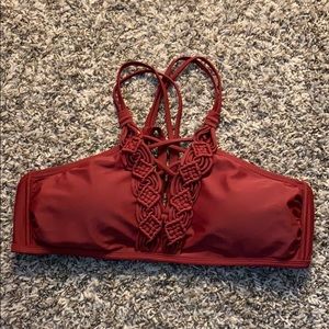 Xhileration xl crochet bikini top